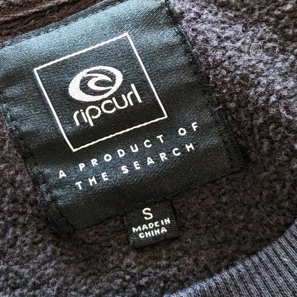 RIP CURL Cosmic Wanderer Crew Sz SM - Picture 10 of 12